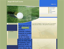 Tablet Screenshot of angelhillgolfcourse.com